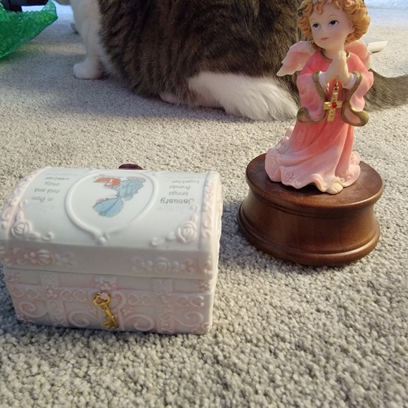 January Jewery Box and Figurine